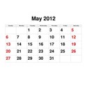 May 2012 background