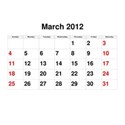 March 2012 background