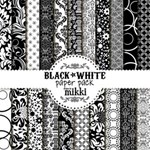 Black & White Paper Pack