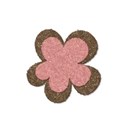 flowerbrownpink