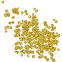 glitter splots gold
