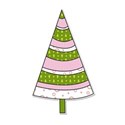 christmas tree sticker 3