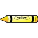 yellow crayon