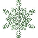 Snowflake_green1
