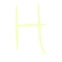 Yellow-Capital-H