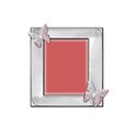 butterfly pink clear edged