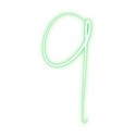 Green-Number-9
