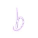 Purple-Lowercase-b