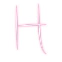 Pink-Capital-H