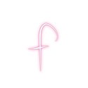 Pink-Lowercase-f