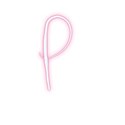 Pink-Lowercase-p
