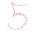 Pink-Number-5