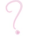 Pink-Punctuation-Question-Mark