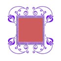 ornate sq frame