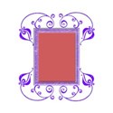 ornate portrait frame