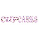 cupcakes pink word art