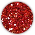 fastener red glitter