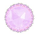 pink jewel for flower center