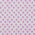 pink hearts on white textured background paper