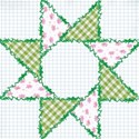paper quilted greens