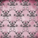 pink bird layering paper