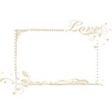 love frame overlay