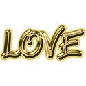 Love245 shiny 48 gold style