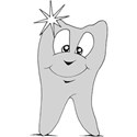 dentit set tooth lght grey