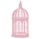 pink bird cage_vectorized
