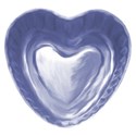heart bowl blue