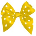 bow 01yellow dotted