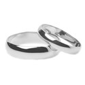 wedding rings silver