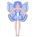 light blue fairy