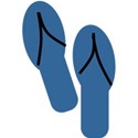 Flip Flops - Blue