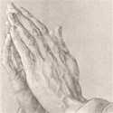 praying hands paper copy