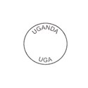 Uganda Postmark