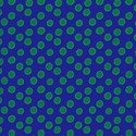 blue with green spots layering paper