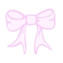 bow pink