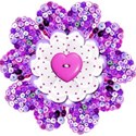 button flower lilac
