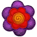 red purple flower keep