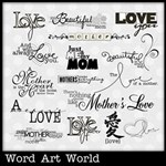 My Mother Word Art