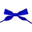 blue bow lace