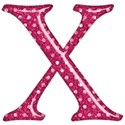 pink x