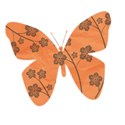 orangebutterflyblueflowers