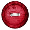 red fabric button