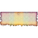 torn paper varigated rectangle tag