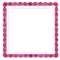 3lace and ribbon frame
