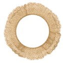 vintage lace circle