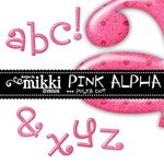 Pink Polka Dot Alpha