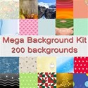 mega background kit cover